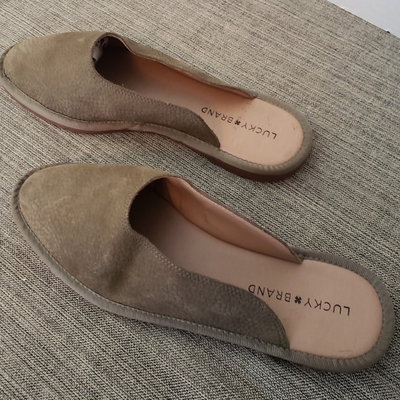 Lucky Brand Fossilzed Arvy slides - Picture 10 of 16